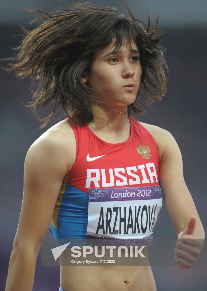 2012 Olympics. Athletics. Day nine. Evening session