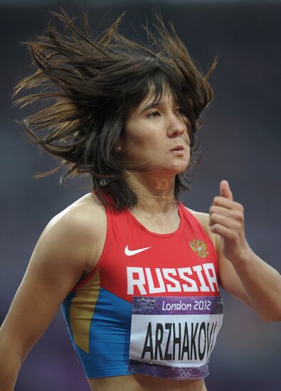 2012 Olympics. Athletics. Day nine. Evening session