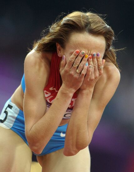 2012 Olympics. Athletics. Day nine. Evening session
