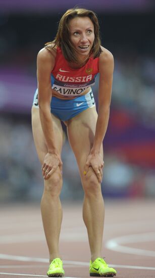 2012 Olympics. Athletics. Day nine. Evening session