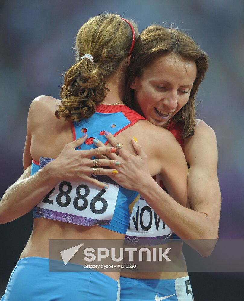 2012 Olympics. Athletics. Day nine. Evening session
