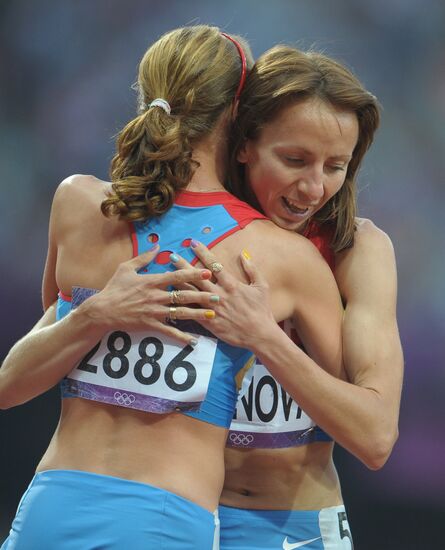 2012 Olympics. Athletics. Day nine. Evening session