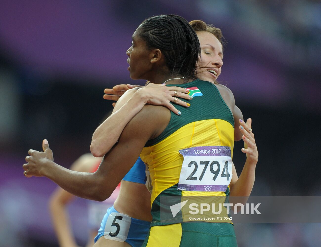 2012 Olympics. Athletics. Day nine. Evening session