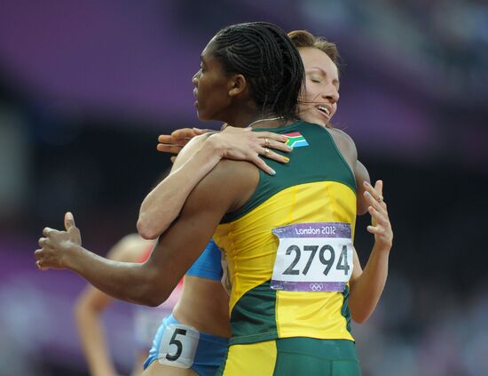 2012 Olympics. Athletics. Day nine. Evening session