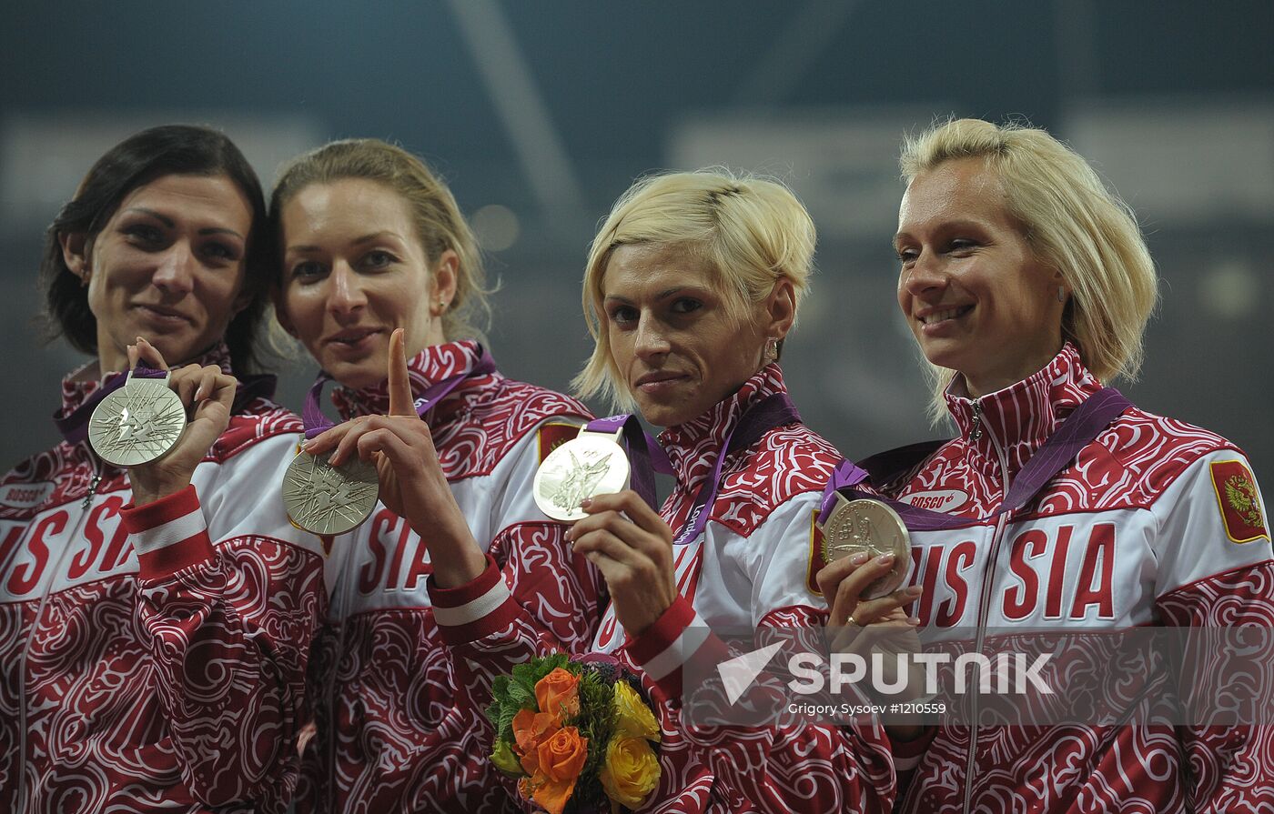 Olympics 2012 Athletics. Day 9 Evening session