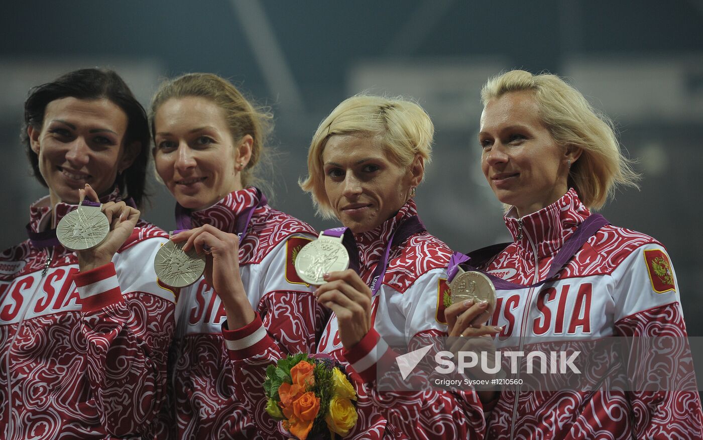 Olympics 2012 Athletics. Day 9 Evening session