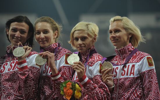 Olympics 2012 Athletics. Day 9 Evening session