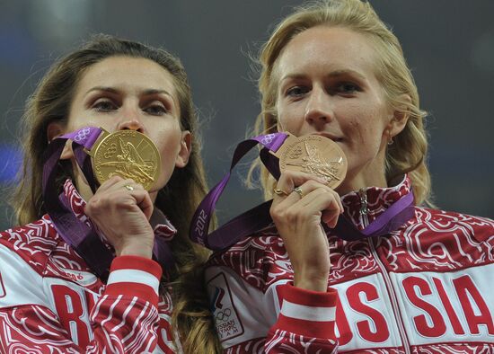 Olympics 2012 Athletics. Day 9 Evening session