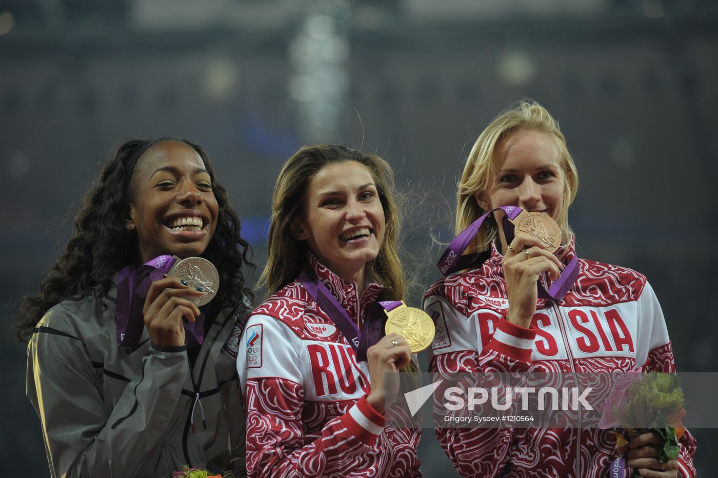 Olympics 2012 Athletics. Day 9 Evening session