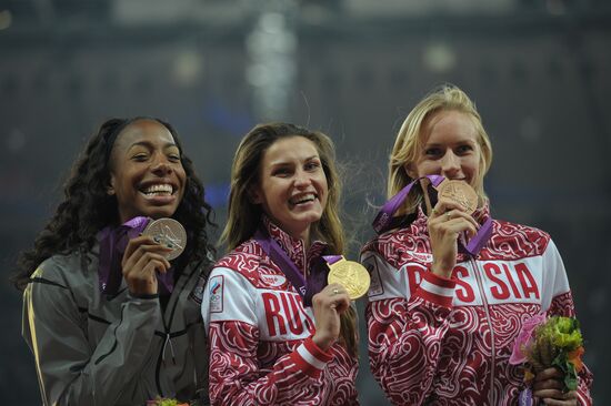 Olympics 2012 Athletics. Day 9 Evening session