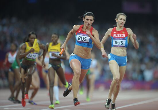 2012 Olympics. Athletics. Day Niine, Evening session