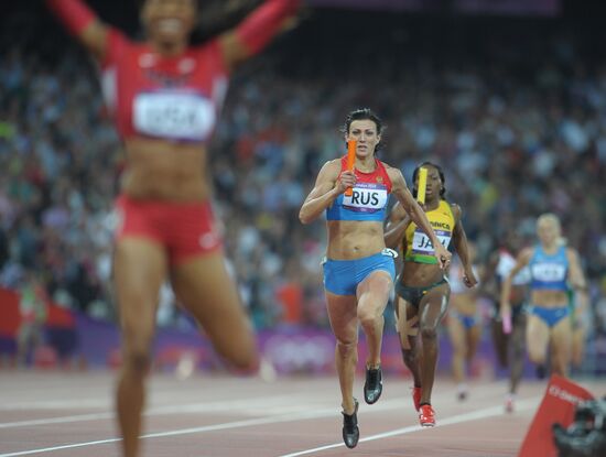 2012 Olympics. Athletics. Day Niine, Evening session