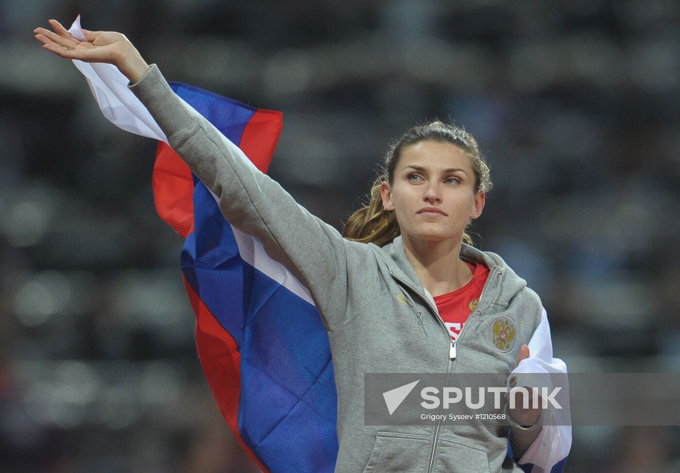 2012 Olympics. Athletics. Day nine. Evening session
