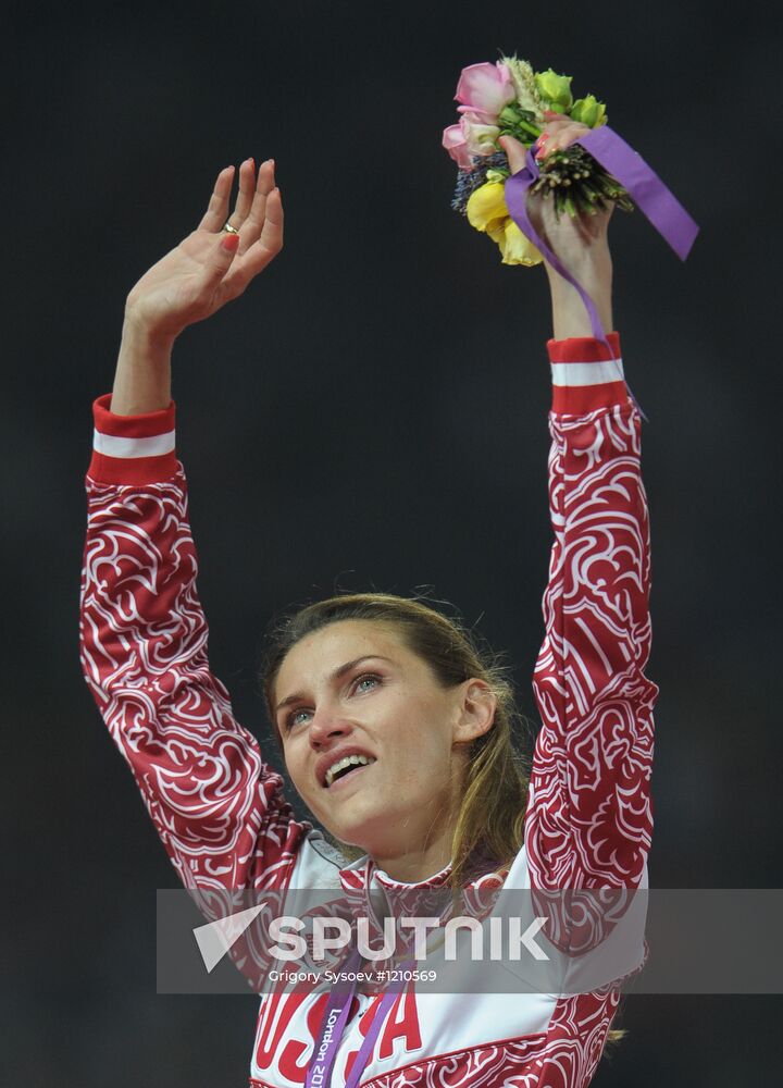 2012 Olympics. Athletics. Day Niine, Evening session