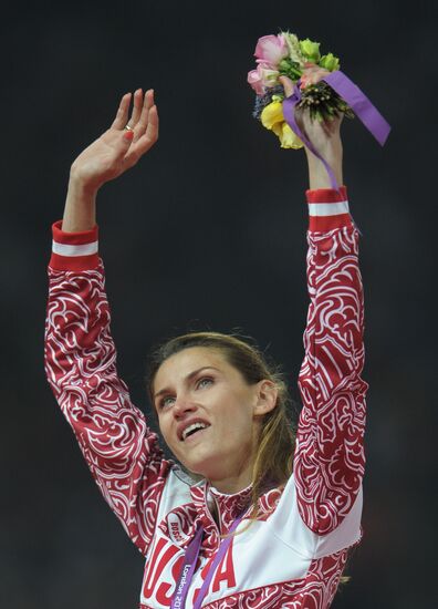 2012 Olympics. Athletics. Day Niine, Evening session