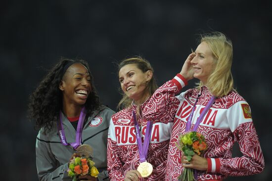 2012 Olympics. Athletics. Day Niine, Evening session