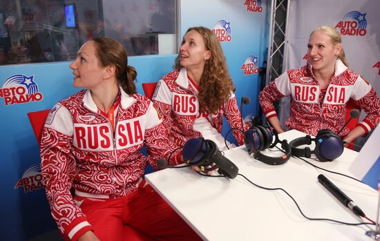 Russian Olympic medalists honored in Russia Park, London