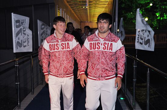 V. Putin attends first Russian mixed martial arts championship