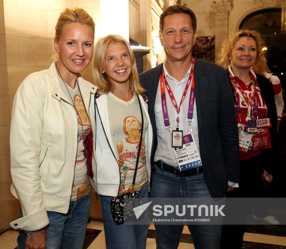 Guests of Bosco Club during 2012 Olympic Games in London