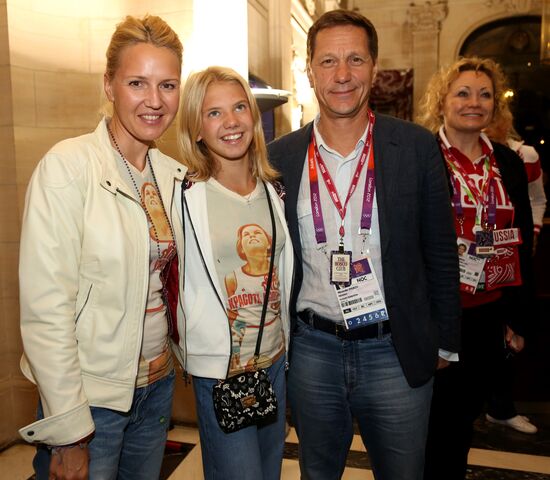 Guests of Bosco Club during 2012 Olympic Games in London