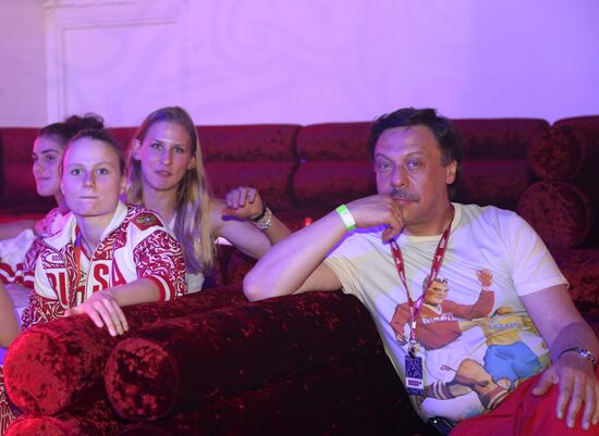 Guests of Bosco Club during 2012 Olympic Games in London