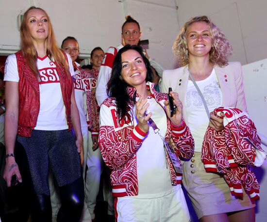 Guests of Bosco Club during 2012 Olympic Games in London