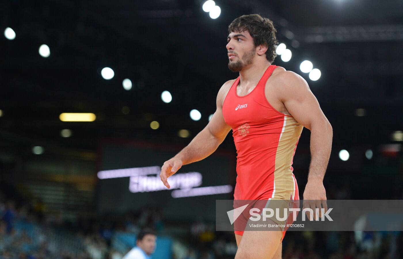2012 Olympics. Men's freestyle wrestling. Day Three