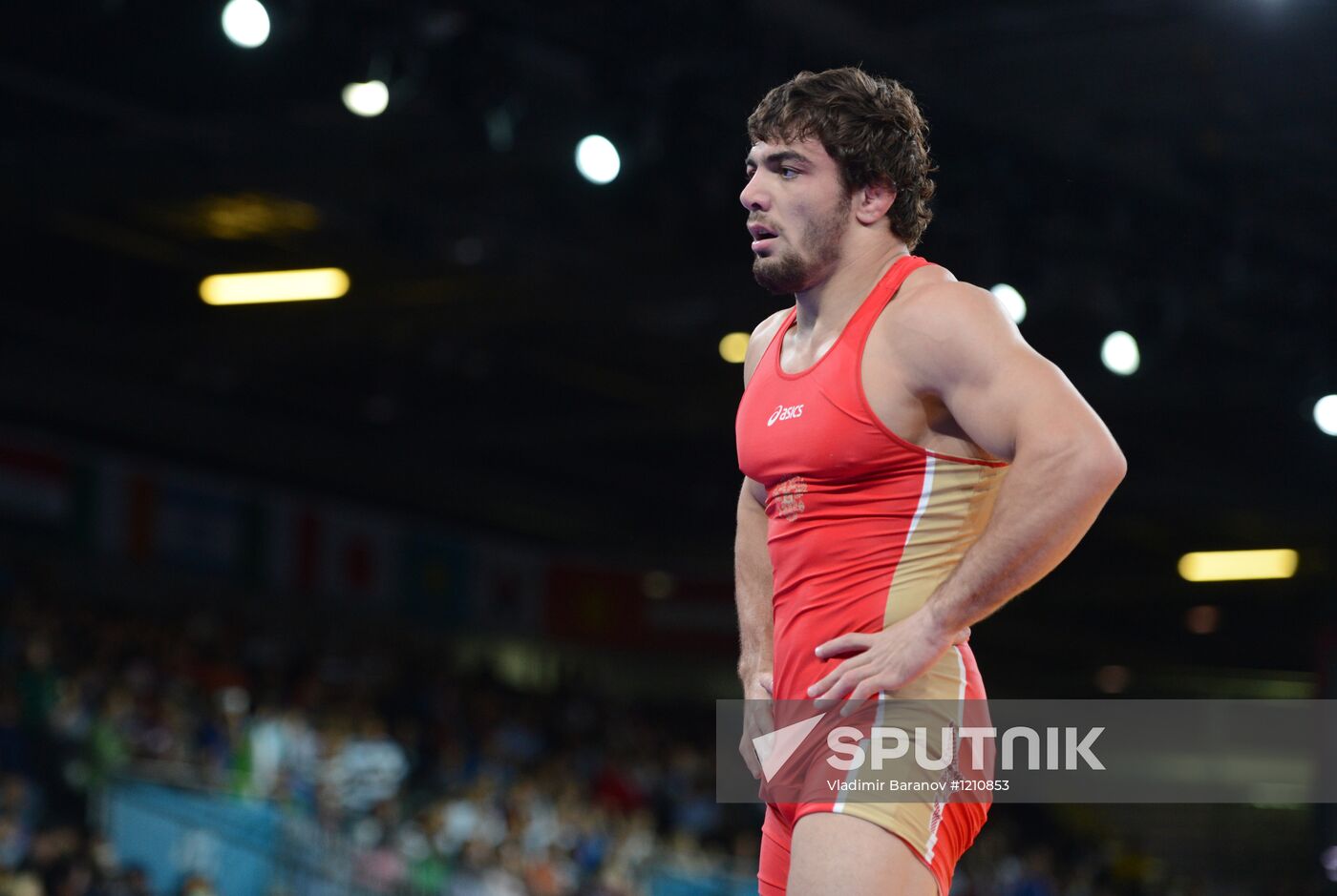 2012 Olympics. Men's freestyle wrestling. Day Three