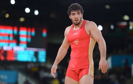 2012 Olympics. Men's freestyle wrestling. Day Three