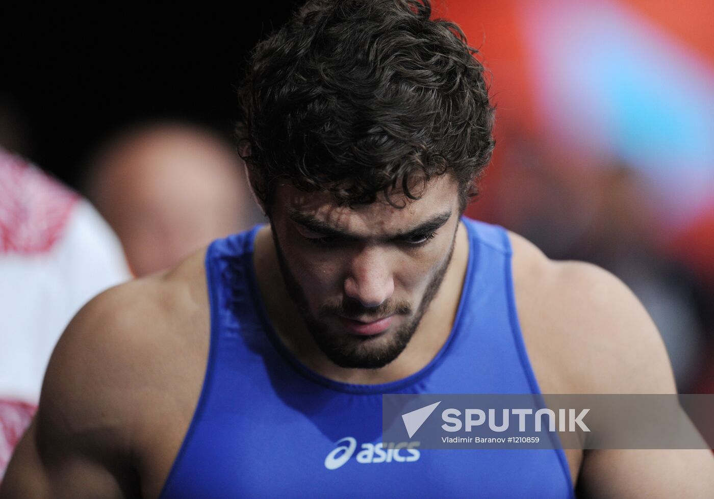 2012 Olympics. Men's freestyle wrestling. Day Three