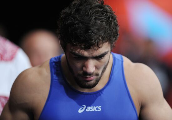 2012 Olympics. Men's freestyle wrestling. Day Three