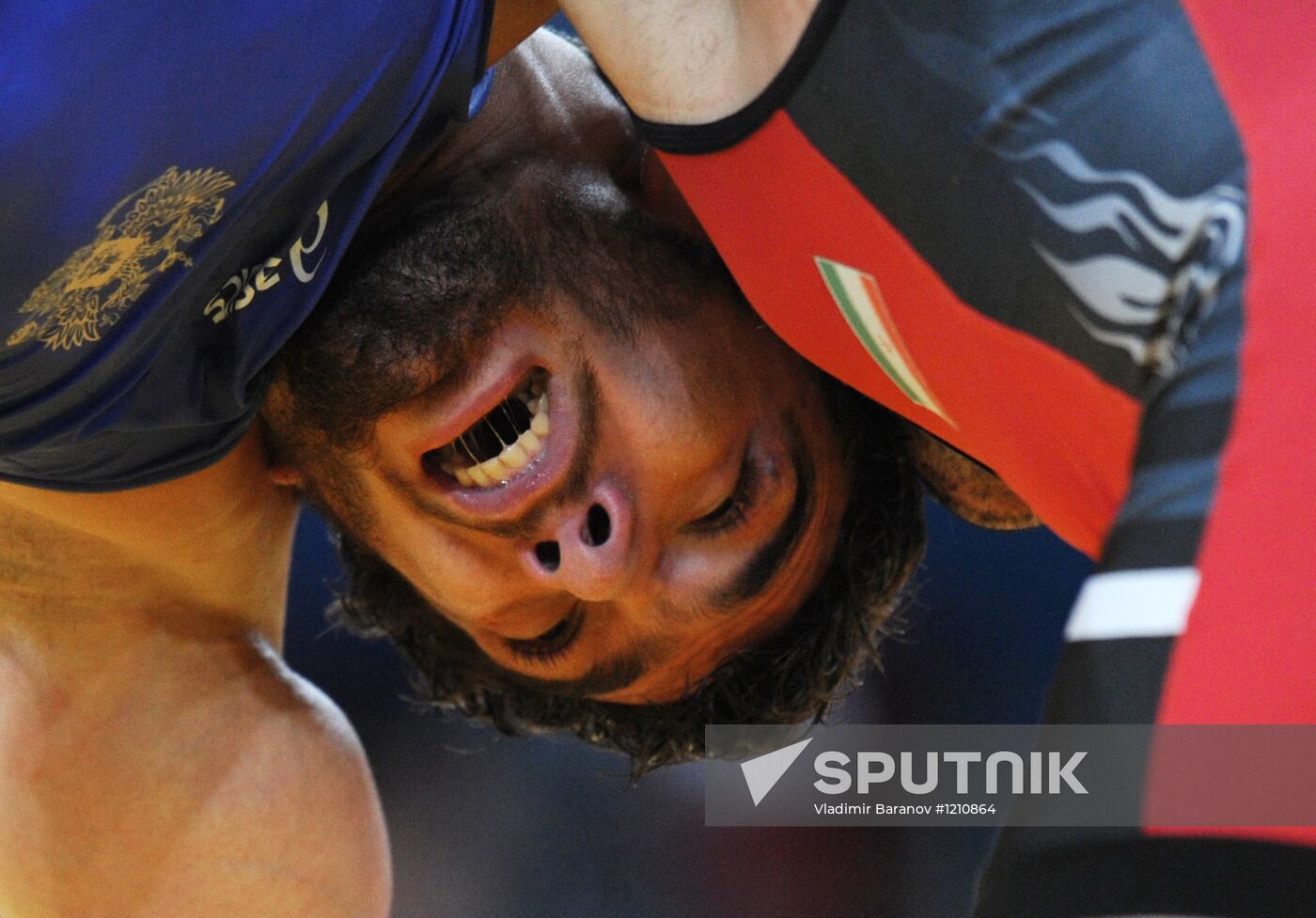 2012 Olympics. Men's freestyle wrestling. Day Three