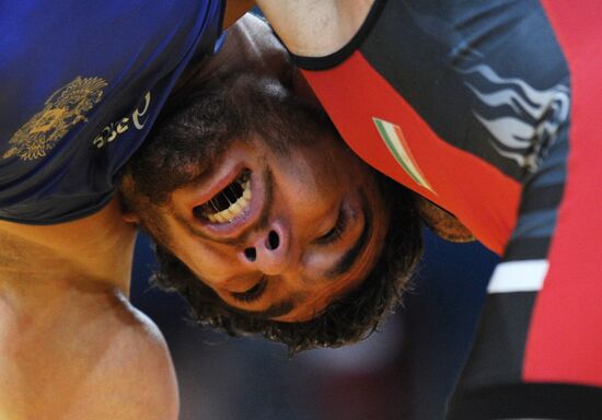 2012 Olympics. Men's freestyle wrestling. Day Three
