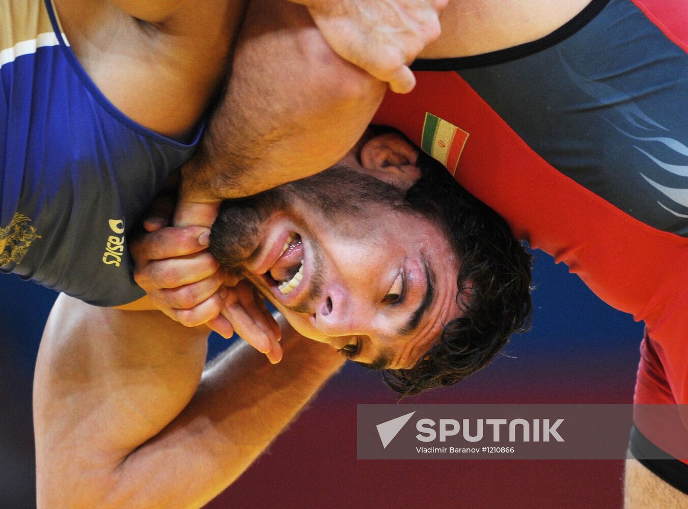 2012 Olympics. Men's freestyle wrestling. Day Three