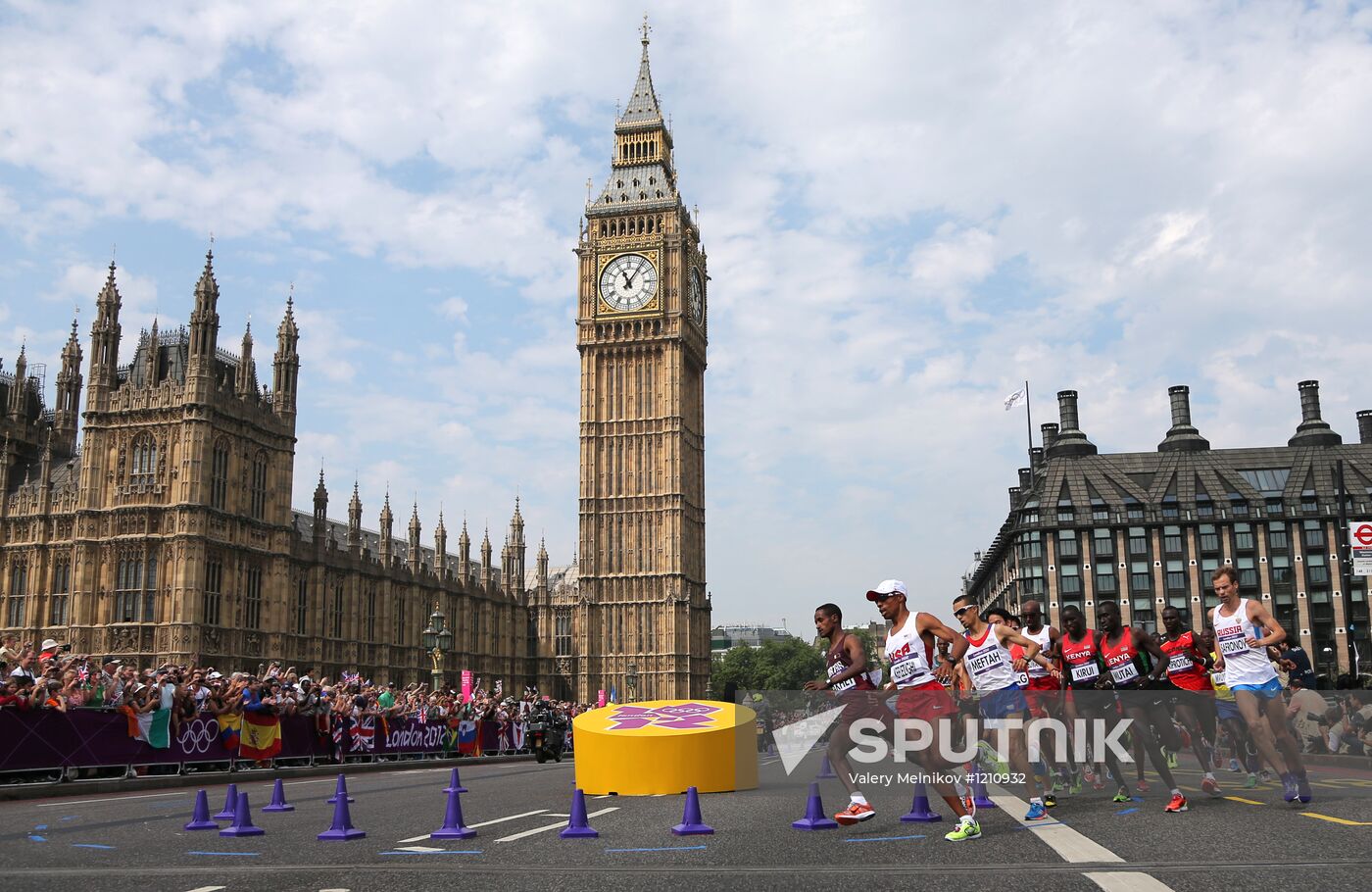 2012 Olympics. Athletics. Men's marathon