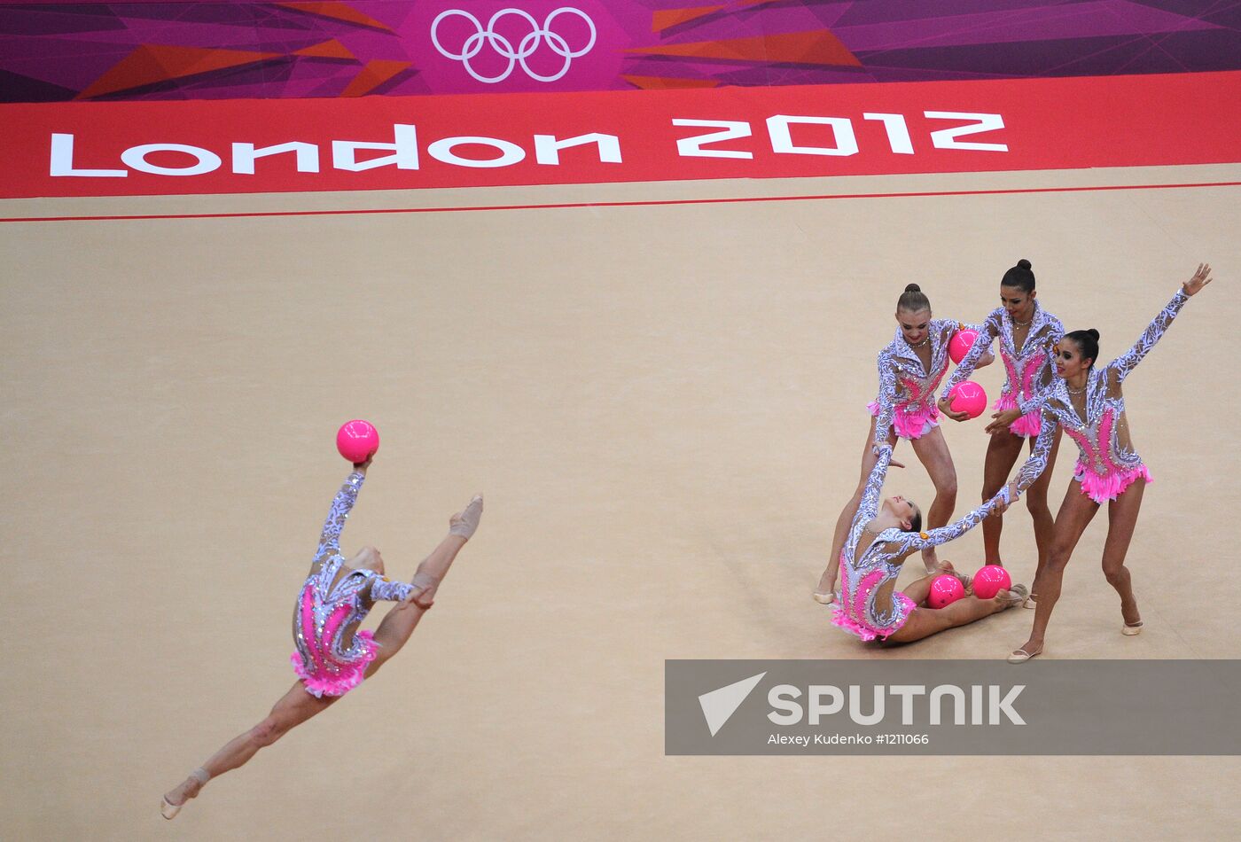 Olympics 2012 Rhythmic gymnastics. Group. Final