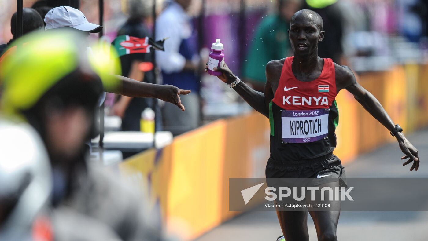 2012 Olympics. Athletics. Men's marathon