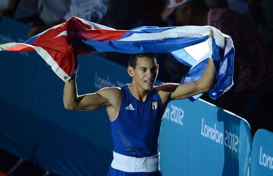 Olympics 2012 Men's Boxing. Awards ceremony