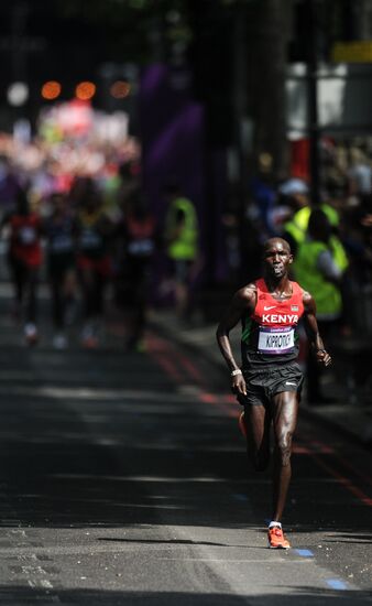 2012 Olympics. Athletics. Men's marathon