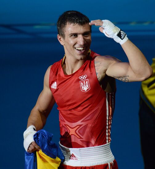 Olympics 2012 Men's Boxing. Awards ceremony