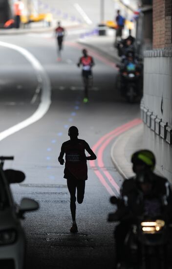 2012 Olympics. Athletics. Men's marathon