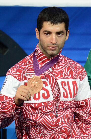 Olympics 2012 Men's Boxing. Awards ceremony
