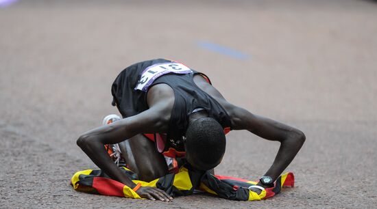 2012 Olympics. Athletics. Men's marathon