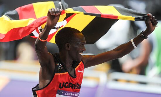 2012 Olympics. Athletics. Men's marathon