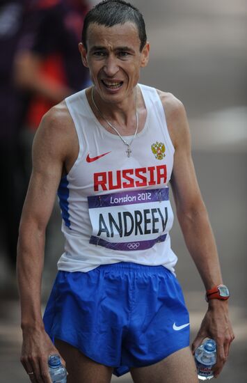 2012 Olympics. Athletics. Men's marathon