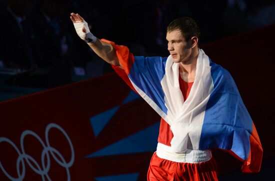 London 2012 Olympics. Men's boxing 81kg. Gold medal match