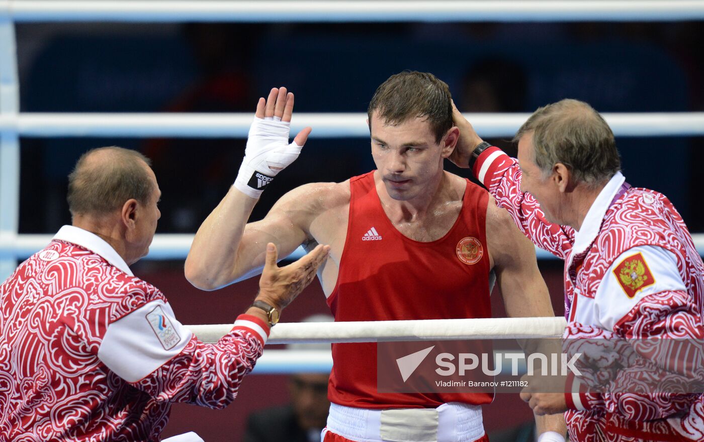London 2012 Olympics. Men's boxing 81kg. Gold medal match
