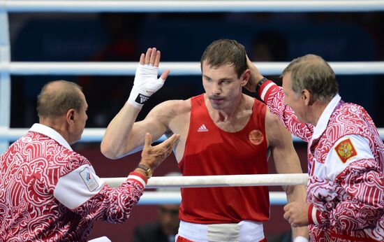 London 2012 Olympics. Men's boxing 81kg. Gold medal match