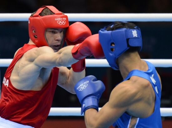 2012 Olympics. Men's Boxing. Light Heavy (81kg) final