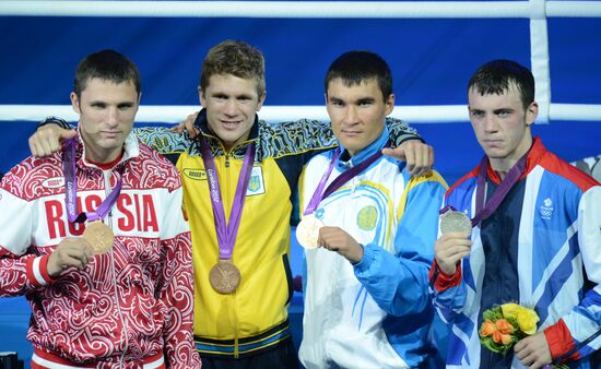 Olympics 2012 Men's 81 kg Boxing. Fight for 1st place